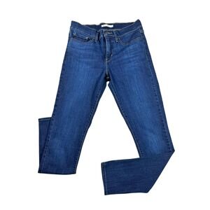 Levis 311 Shaping Skinny Jeans Womens 29 Dark Wash Blue Denim 19626-0384